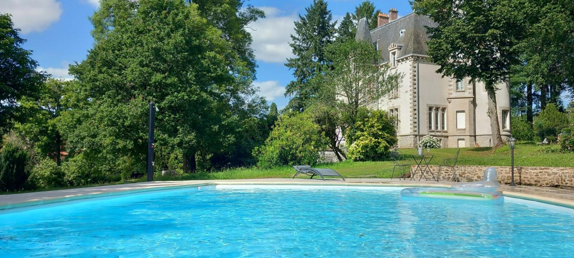 Bed and Breakfast Chateau Maleplane Сен-Леонар-де-Нобла Екстер'єр фото